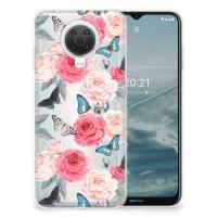 Nokia G20 | G10 | TPU Case | Butterfly Roses - thumbnail