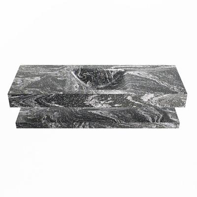 MONDIAZ ALAN-DLUX 130cm planchet Lava. Vrijhangende wastafel CLOUD midden zonder kraangat, kleur Lava. MONDIAZ ALAN-DLUX 130cm planchet Lava. Vrijhangende wastafel CLOUD midden zonder kraangat, kleur Lava.