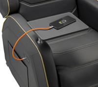 Bureaustoel Cougar 3MRGPGLB.0001 Zwart - thumbnail