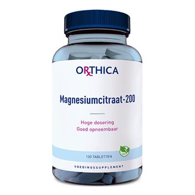 Orthica Magnesium citraat 200 120 Tabletten