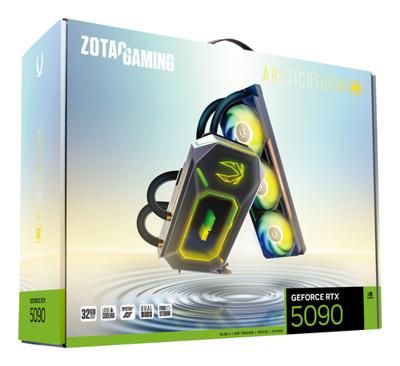 Zotac Nvidia GeForce RTX 5090 Videokaart GeForce RTX 5090 32 GB GDDR7-RAM PCI-Express, HDMI, DisplayPort