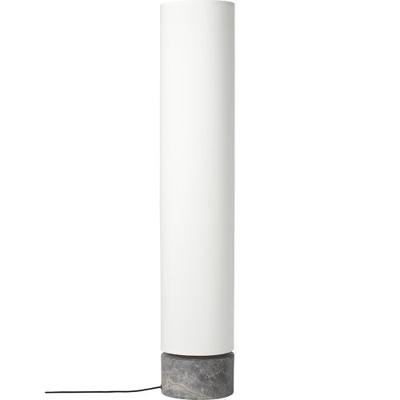 Gubi Unbound H120 Vloerlamp - Grijs marmer & Wit Gubi Unbound H120 Vloerlamp - Grijs marmer & Wit