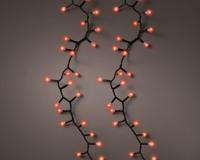 LED cherry lights l750 cm zwart/rood kerstverlichting Lumineo - Lumineo - thumbnail