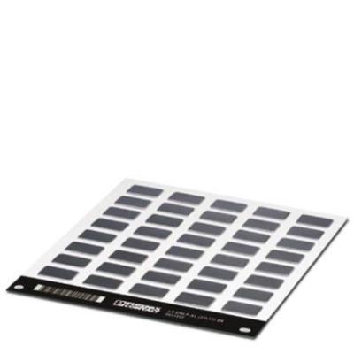 Phoenix Contact 0831669 LS-EMP-AL (27X15) BK Apparaatmarkering Montagemethode: Vergrendelen Zwart Aantal markeringen: 200 5 stuk(s)