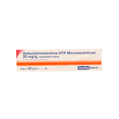 Healthypharm Miconazolnitraat 20mg/g creme 30 Gram Healthypharm Miconazolnitraat 20mg/g creme 30 Gram