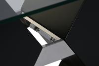 Hoofdtafel DKD Home Decor Hout 120 x 60 x 45 cm Gehard glas Hout MDF - thumbnail