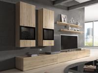 Tv-meubel set BABEL 5 deuren sanremo - thumbnail