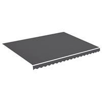 VidaXL Vervangingsdoek voor luifel 4,5x3,5 m antracietkleurig - thumbnail