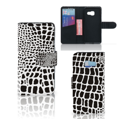 Samsung Galaxy A3 2017 | Telefoonhoesje | Met pasjeshouder | Slangenprint Samsung Galaxy A3 2017 | Telefoonhoesje | Met pasjeshouder | Slangenprint