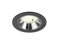 SLV InbouwspotNuminos S zwart/chroom 4000K - 20gr - 1009471 - thumbnail