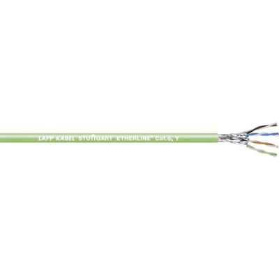 LAPP 2170466/100 Netwerkkabel CAT 6A S/FTP 4 x 2 x 0.5 mm² Groen 100 m LAPP 2170466/100 Netwerkkabel CAT 6A S/FTP 4 x 2 x 0.5 mm² Groen 100 m