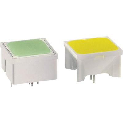 RAFI 3.14200.012 Druktoets 42 V DC/AC 0.1 A 1x uit/(aan) Moment Groen 1 stuk(s)