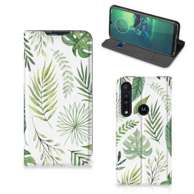 Motorola G8 Plus Smart Cover Leaves Motorola G8 Plus Smart Cover Leaves