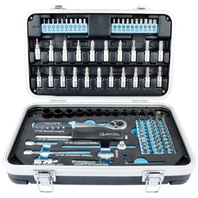 Brüder Mannesmann QUANTOOL Q25003 Bitset 116-delig 1/4 (6,3 mm)