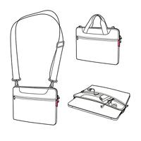 Reisenthel Netbookbag 15.6"-Black - thumbnail