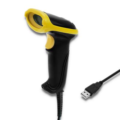 Qoltec 50867 Laserlezer 1D | 2D | USB | zwart