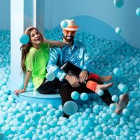 Legging glans zwart - thumbnail