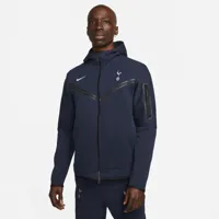 Tottenham Hotspur Tech Fleece Trainingsjack Senior 2023/2024 - Maat S - Kleur: Donkerblauw | Soccerfanshop - thumbnail