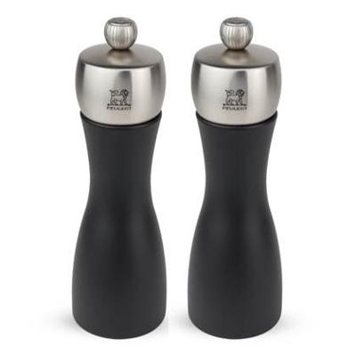 Peugeot Fidji Noir Peper- en Zoutmolen set van 2 Peugeot Fidji Noir Peper- en Zoutmolen set van 2