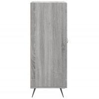 Dressoir 34,5x34x90 cm bewerkt hout grijs sonoma eikenkleurig - thumbnail