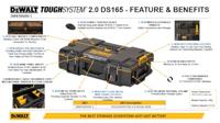 DeWALT ToughSystem 2.0 koffer DS165 BOX DWST83293-1 - thumbnail