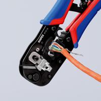 Knipex Crimpzange für RJ45-Westernstecker 97 51 13 Krimptang - thumbnail