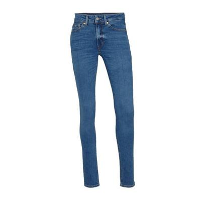 Kings of Indigo high waist skinny jeans JUNO HIGH met biologisch katoen 4069 eco veggie worn Kings of Indigo high waist skinny jeans JUNO HIGH met biologisch katoen 4069 eco veggie worn