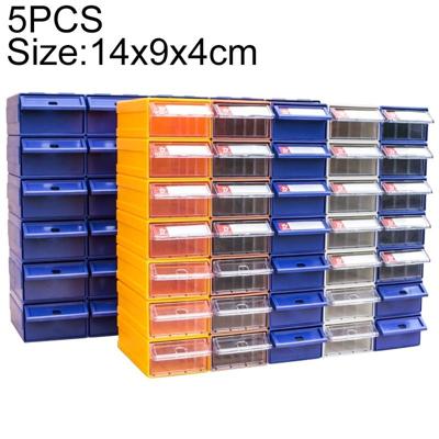 5 STÜCK verdikt gecombineerd Plastic delen kabinet lade Type Component vak gebouw blokgrootte materiële vak Hardware vak willekeurige kleur leverin