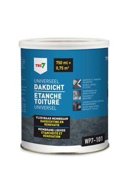 Tec7 WP7-101 Universeel Dakdicht blik 750ml - 602460000 Tec7 WP7-101 Universeel Dakdicht blik 750ml - 602460000