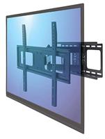 Manhattan 461283 TV-beugel Voor curved TVs, Kantelbaar, Zwenkbaar, Variabele afstand tot de muur, Verstelbare ondersteun 94,0 cm (37) - 177,8 cm (70) - thumbnail