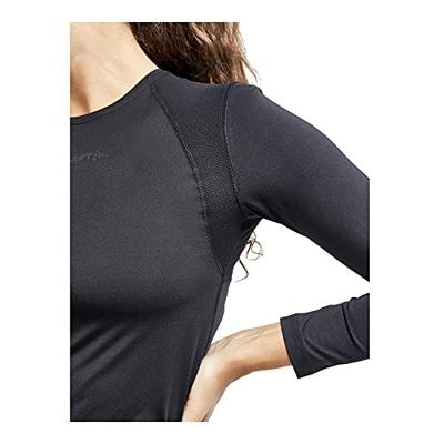 Craft 1908769 Adv Essence Ls Tee Wmn - Black - XS