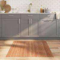 Vloerkleed rechthoekig 100x100 cm bamboe naturel - thumbnail