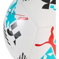 PUMA Orbita LaLiga 1 Mini Voetbal Maat 1 2025-2026 Wit Blauw Zwart - thumbnail