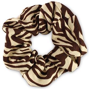 scrunchie Cashmere Cashmere white-brown