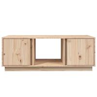 Salontafel 110x50x40 cm massief grenenhout - thumbnail