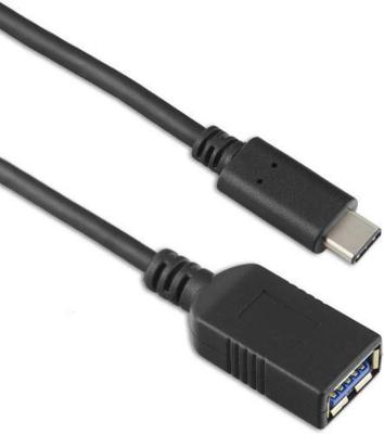 Targus ACC923EU USB-C naar USB-A Kabel (f) 5Gbps, 3A, 15cm - Zwart