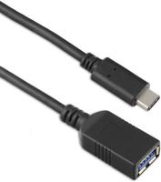 Targus ACC923EU USB-C naar USB-A Kabel (f) 5Gbps, 3A, 15cm - Zwart - thumbnail