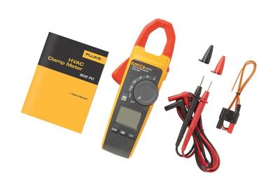 Fluke 902 FC Stroomtang, Multimeter Digitaal Beeldscherm met achtergrondverlichting CAT III 600 V, CAT IV 300 V Weergave (counts): 6000 Fluke 902 FC Stroomtang, Multimeter Digitaal Beeldscherm met achtergrondverlichting CAT III 600 V, CAT IV 300 V Weergave (counts): 6000