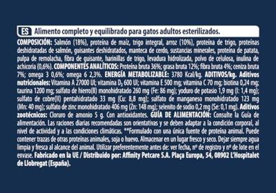 ADVANCE CAT STERILIZED SENSITIVE SALMON