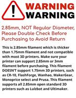 Polymaker PA02020 PolyLite Filament PLA kunststof 2.85 mm 1000 g Blauw 1 stuk(s) - thumbnail