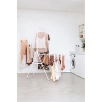Brabantia hangon droogrek 25 meter met stang white - thumbnail