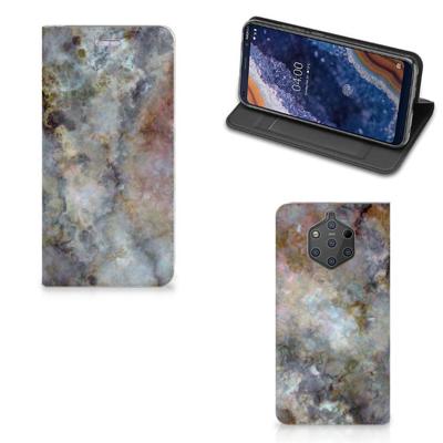 Nokia 9 PureView | Standcase | Marmer Grijs