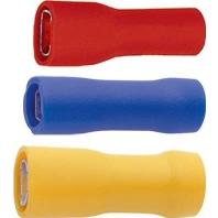 Klauke 8201AV Platte stekker (female) Insteekbreedte: 2.80 mm Insteekdikte: 0.80 mm 180 ° Volledig geïsoleerd Rood 1 stuk(s)