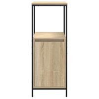 Badkamermeubel met planken 36x35x95 cm Sonoma eikenkleurig - thumbnail