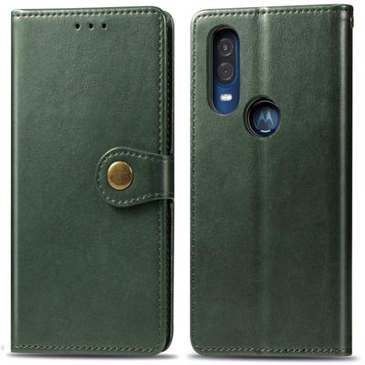 Retro effen kleur lederen gesp mobiele telefoon bescherming lederen draagtas met Lanyard & fotolijstjes & kaartsleuf & portemonnee & beugel functie vo