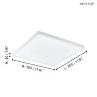 Eglo Wit led paneelTurcona-B - 99843 - thumbnail