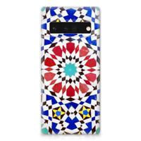 Google Pixel 6 Pro | TPU | Siliconen hoesje | Mozaïek - thumbnail