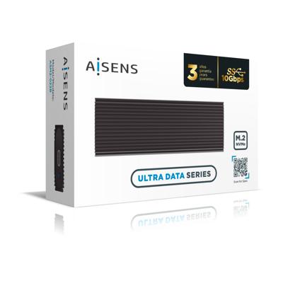 Hard drive hoes Aisens ASM2-022B Zwart