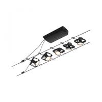 Paulmann 94434 Kabelsysteem compleet GU5.3 Zwart (mat), Chroom - thumbnail