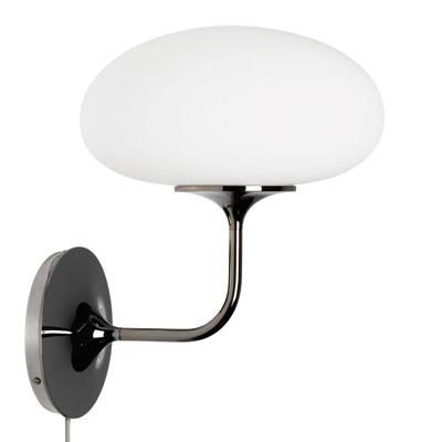 Gubi Stemlite Wandlamp - Zwart chroom